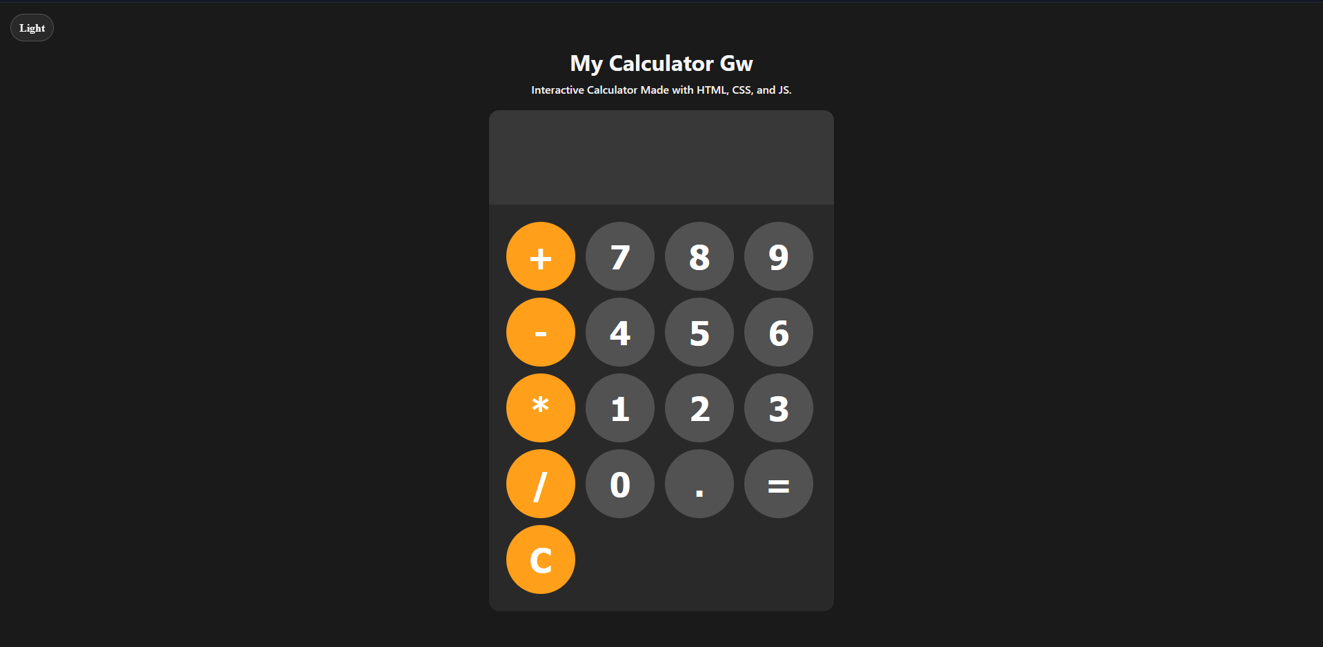 My Calculator Gw